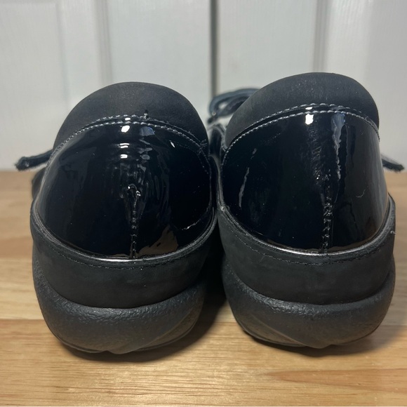 Naot Matai Black Leather Mary Jane Shoes 43 (US 12) - Picture 7 of 13